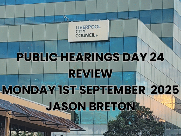 Public Inquiry into Liverpool City Council: Day 24 Updates for Local Residents