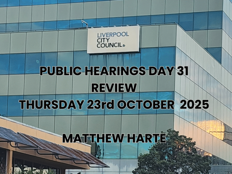 Public Inquiry into Liverpool City Council: Day 31 Updates For Local Residents