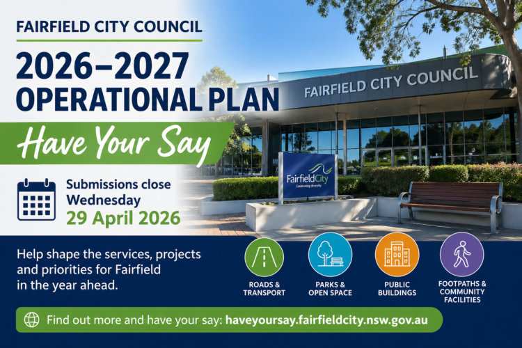 Fairfield residents have until Wednesday to comment on Council’s 2026-2027 plan