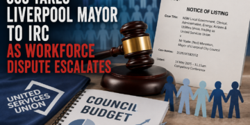 USU takes Liverpool Mayor to IRC as workforce dispute escalates