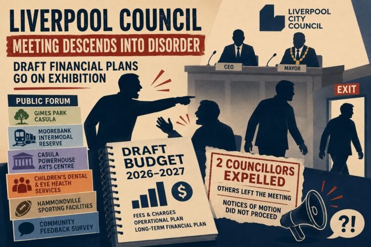 Liverpool budget meeting descends into disorder as draft financial plans go on exhibition